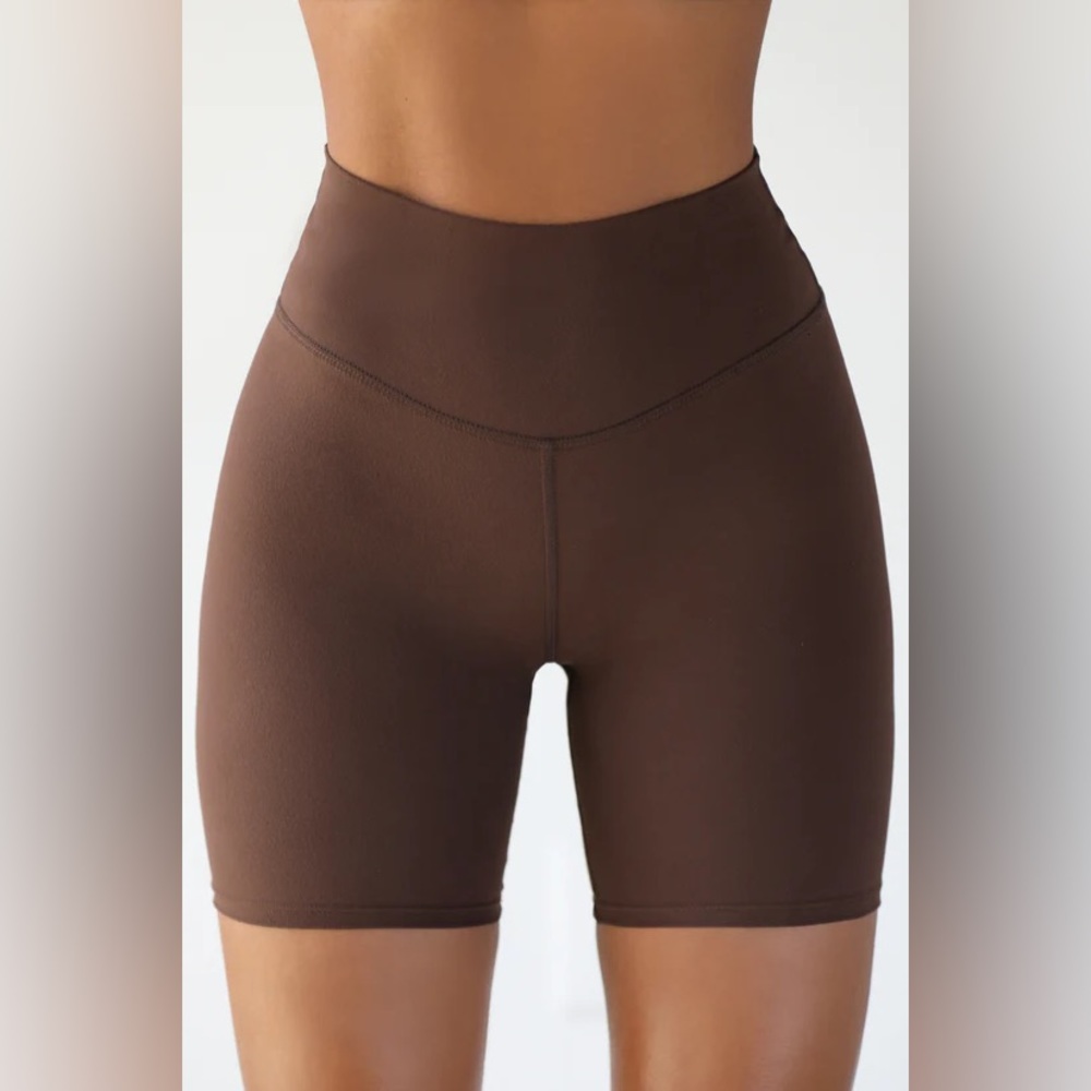 *NWT* JOAH BROWN THE BIKER SHORT SUEDED UMBER SIZE X/S *NWT*